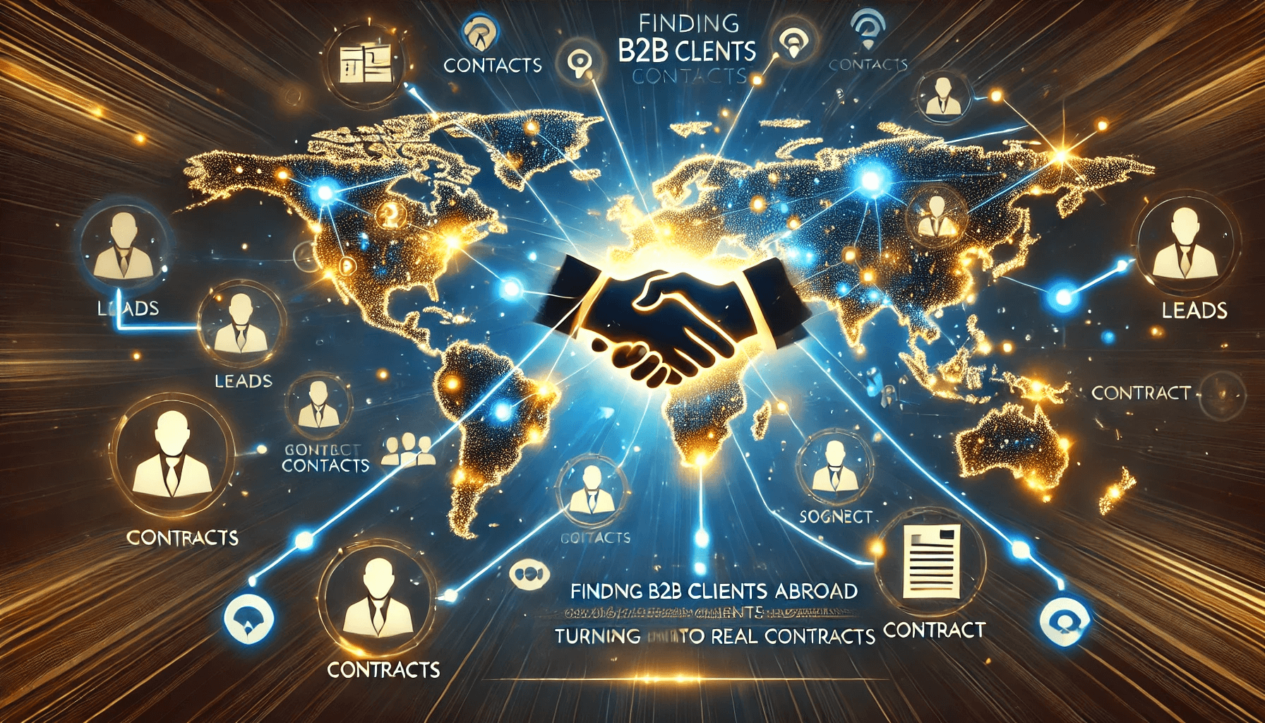 Как найти B2B-клиентов за границей и превратить контакты в реальные контракты?